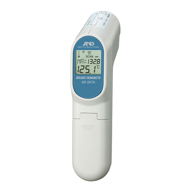 Infrared thermometer with laser marker AD-5611A