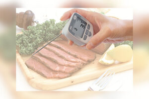 Core temperature measurement of food in HACCP
